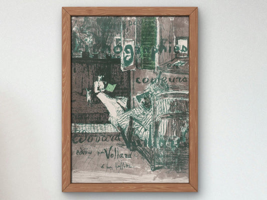 Cover by Édouard Vuillard, 1899, Art Nouveau and Belle Époque, fine art print
