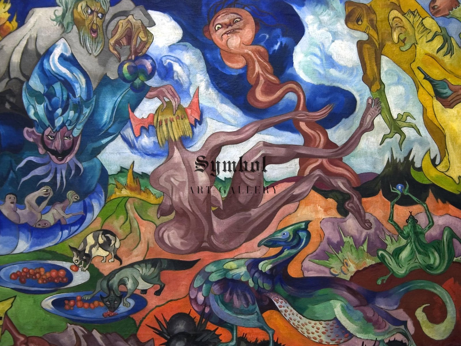 Creating the World by Stanisław Ignacy Witkiewicz, 1921, Expressionism and Fauvism, fine art print