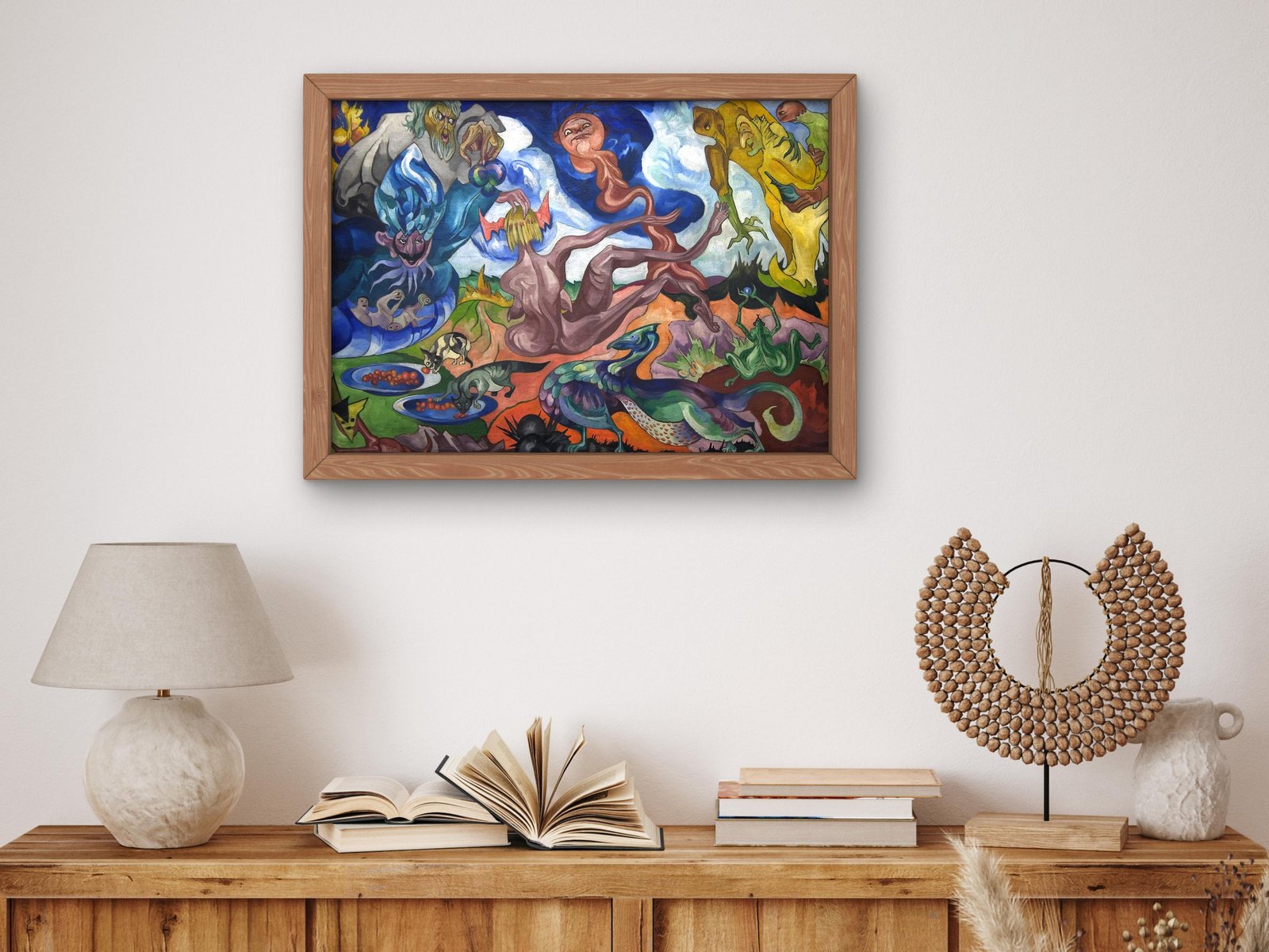 Creating the World by Stanisław Ignacy Witkiewicz, 1921, Expressionism and Fauvism, fine art print