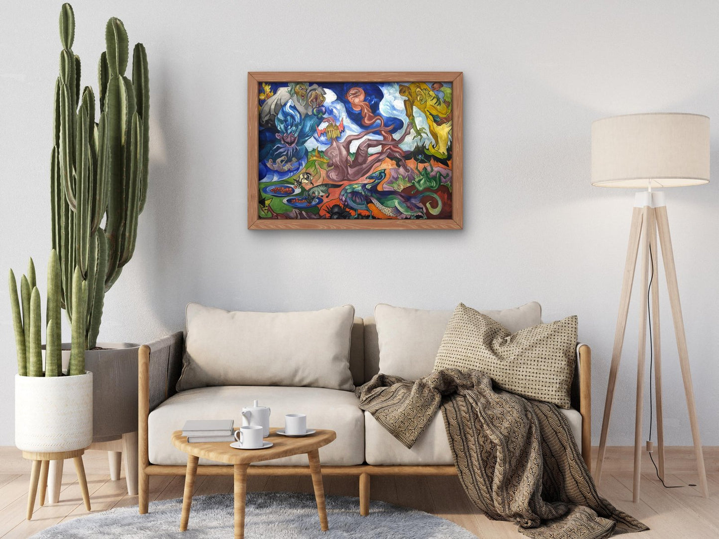 Creating the World by Stanisław Ignacy Witkiewicz, 1921, Expressionism and Fauvism, fine art print