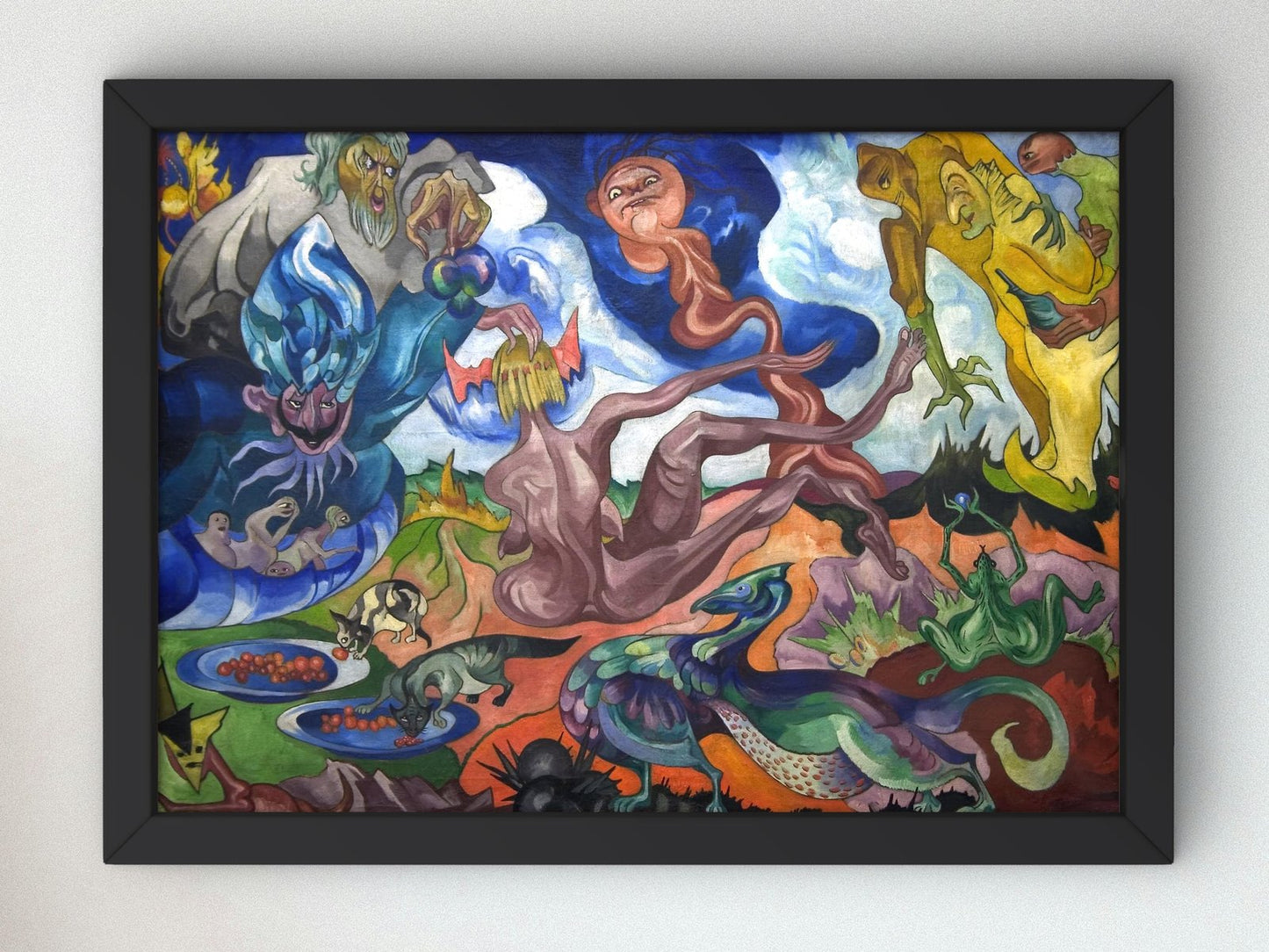 Creating the World by Stanisław Ignacy Witkiewicz, 1921, Expressionism and Fauvism, fine art print