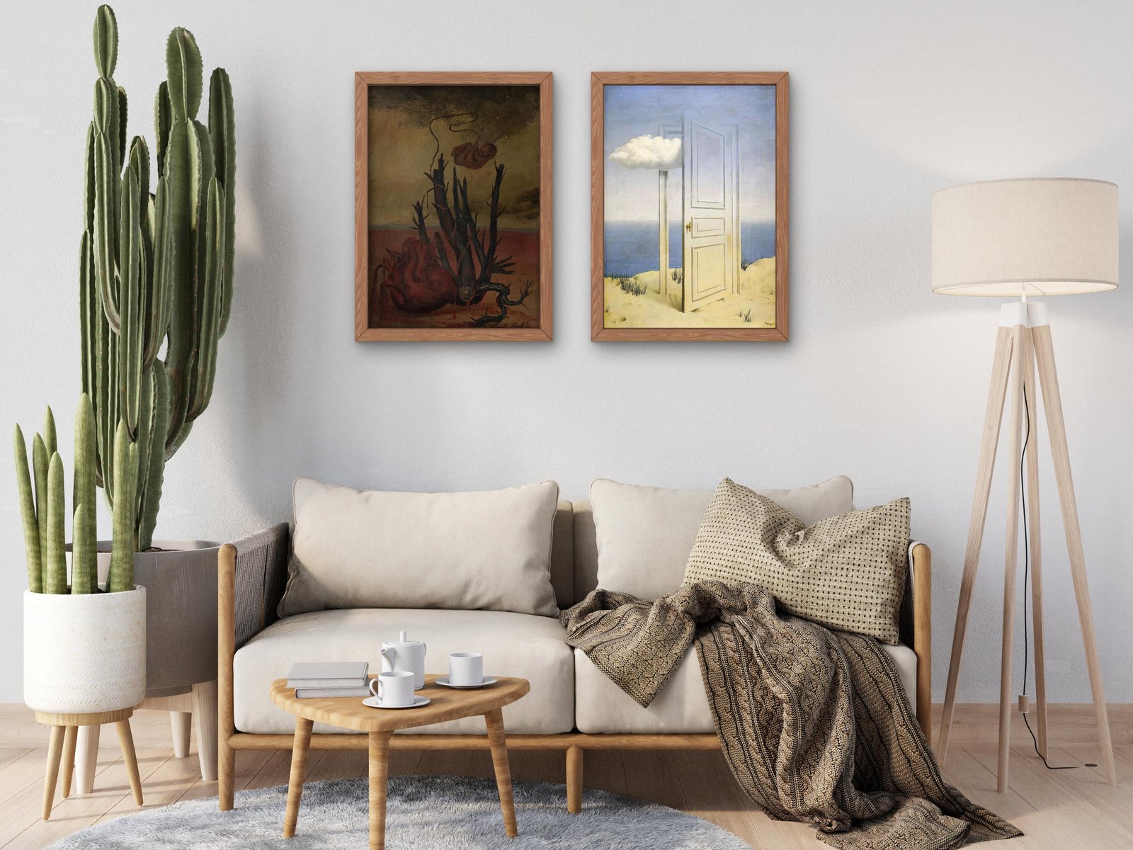 Cœur Cactus Fœtus by Frida Kahlo, 1932, Surrealism and Modern Art, fine art print
