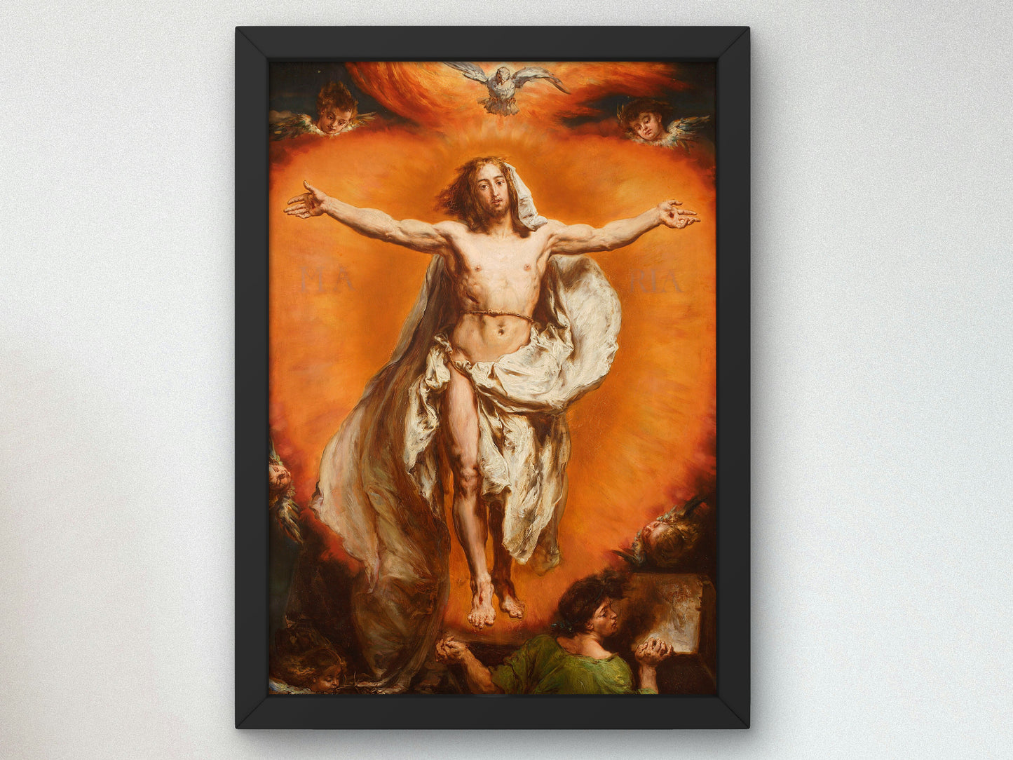 Ascension by Jan Matejko 1884, Wall Art Print, Fine Art Reproduction, Museum Quality Decor, Poster