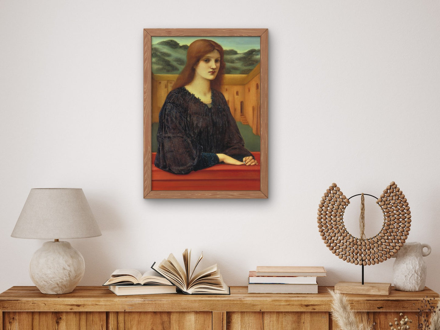 Vespertina Quies by Edward Burne Jones 1893, Wall Art Print, Fine Art Reproduction, Museum Quality Decor, Poster