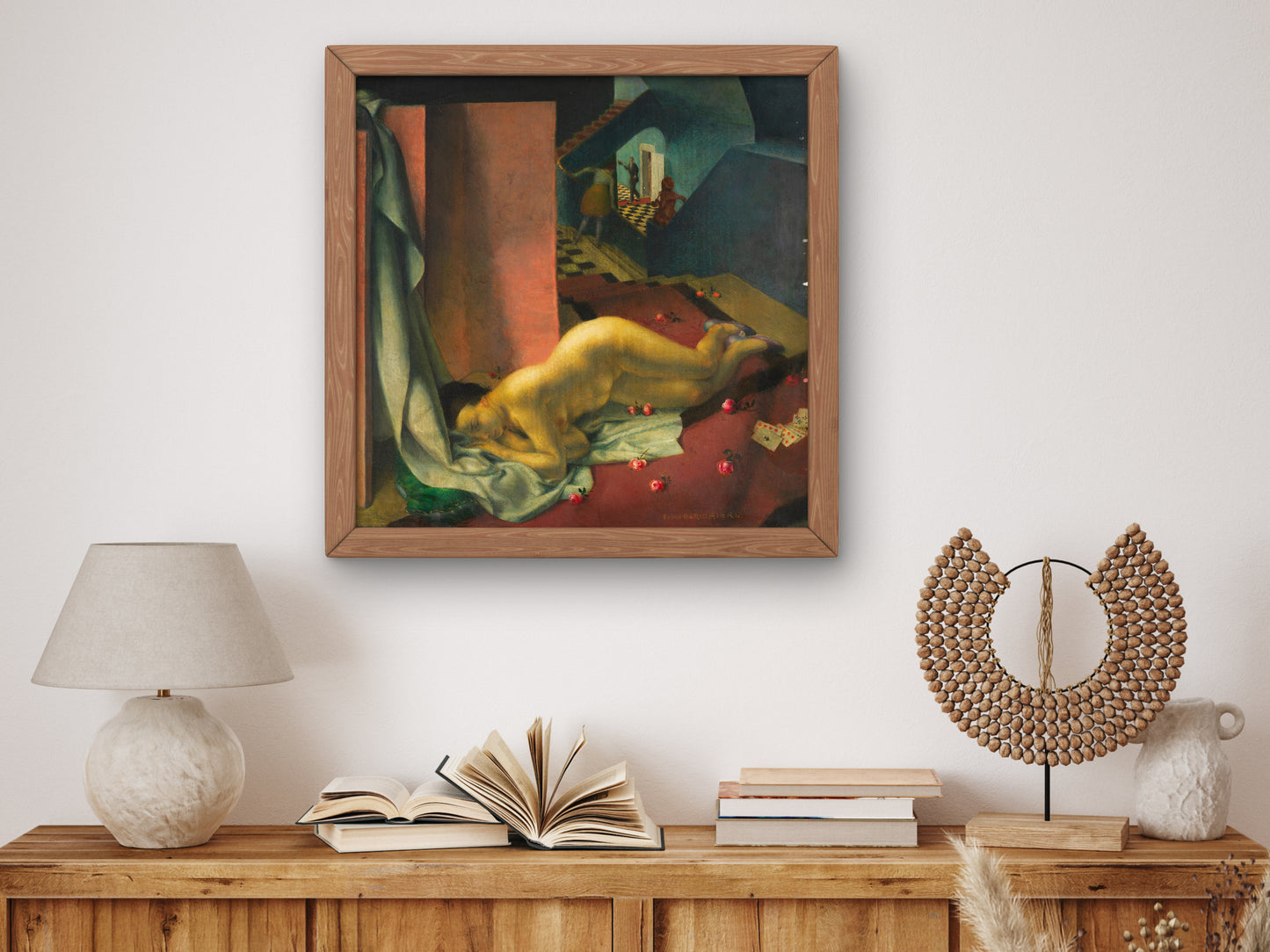 The Celebrated One by Theodor Baierl 1925, Wall Art Print, Fine Art Reproduction, Museum Quality Decor, Poster