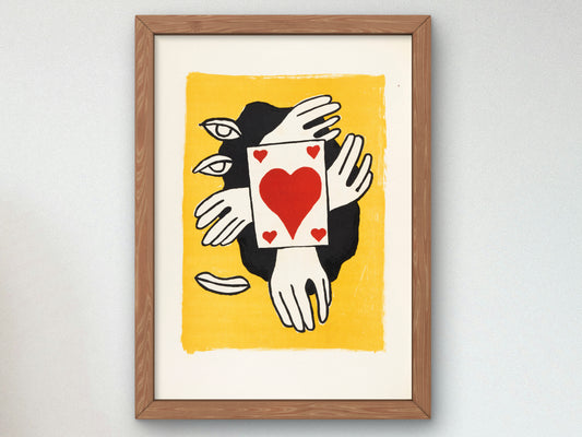 Circus II by Fernand Léger 1950, Wall Art Print, Fine Art Reproduction, Museum Quality Decor, Poster