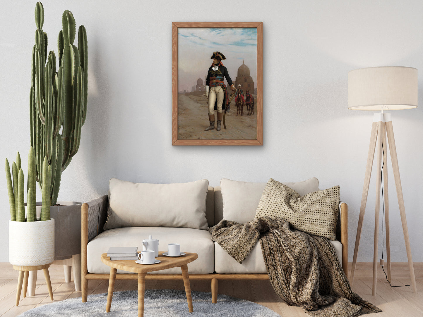 Napoleon in Egypt by Jean Léon Gérôme 1867, Wall Art Print, Fine Art Reproduction, Museum Quality Decor, Poster