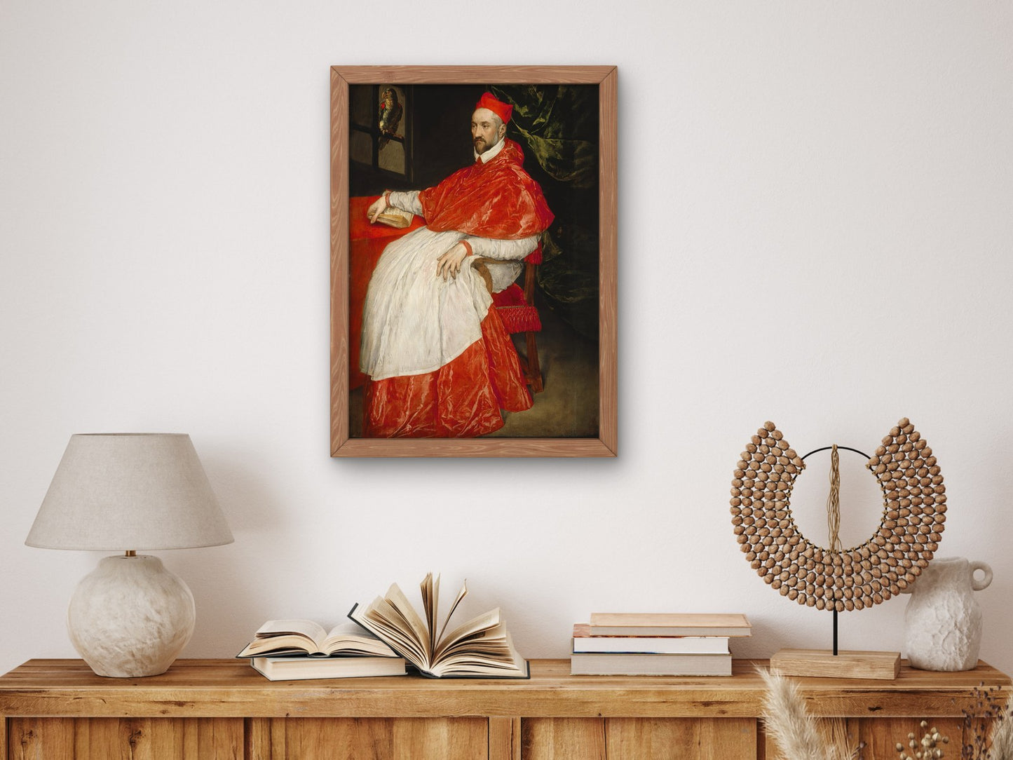 Portrait of Charles de Guise, Cardinal de Lorraine by El Greco 1572, Wall Art Print, Fine Art Reproduction, Museum Quality Decor, Poster