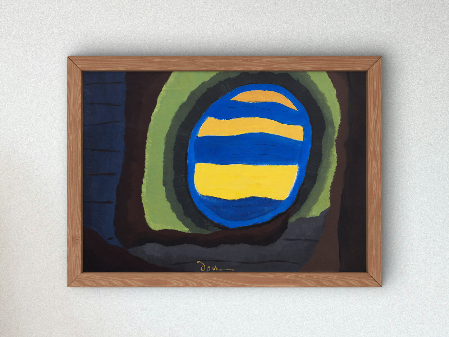 Out the Window by Arthur Dove 1939, Wall Art Print, Fine Art Reproduction, Museum Quality Decor, Poster