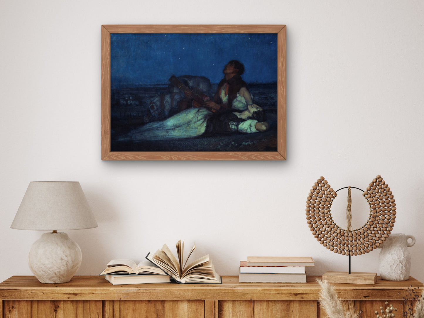 Under the Stars by Federico Beltrán Masses, Wall Art Print, Fine Art Reproduction, Museum Quality Decor, Poster