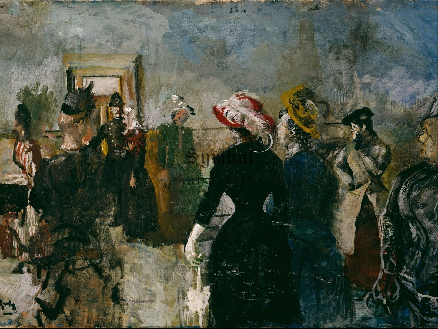 Albertine by Christian Krohg 1917, Wall Art Print, Fine Art Reproduction, Museum Quality Decor, Poster