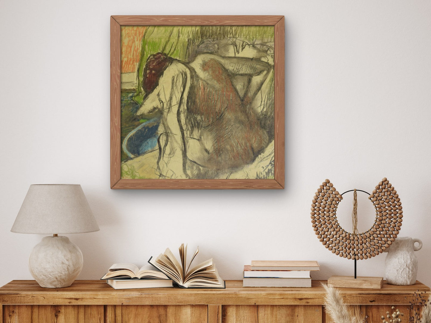 The Bather by Edgar Degas 1895, Wall Art Print, Fine Art Reproduction, Museum Quality Decor, Poster