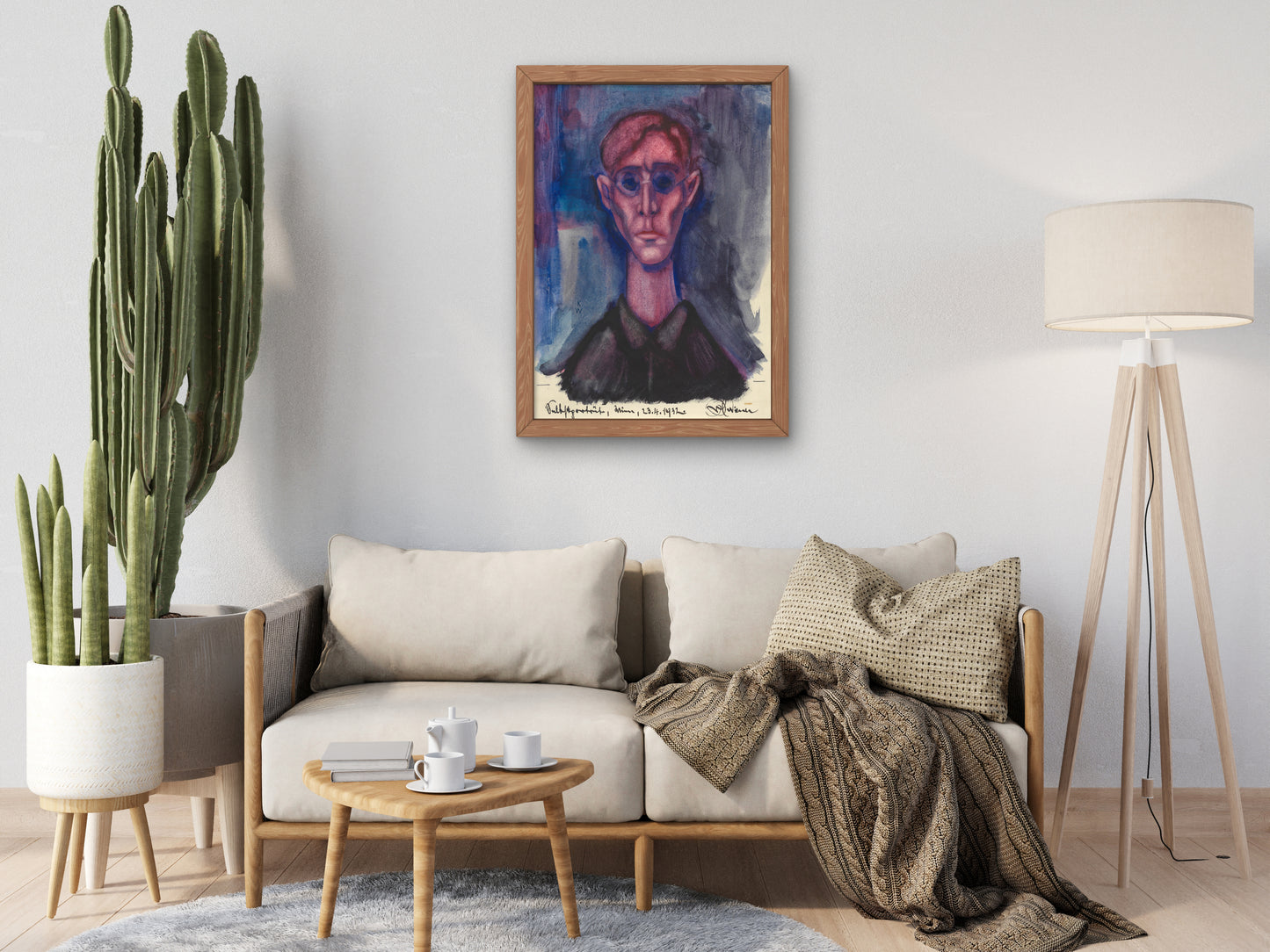 Depression by Karl Wiener 1932, Wall Art Print, Fine Art Reproduction, Museum Quality Decor, Poster