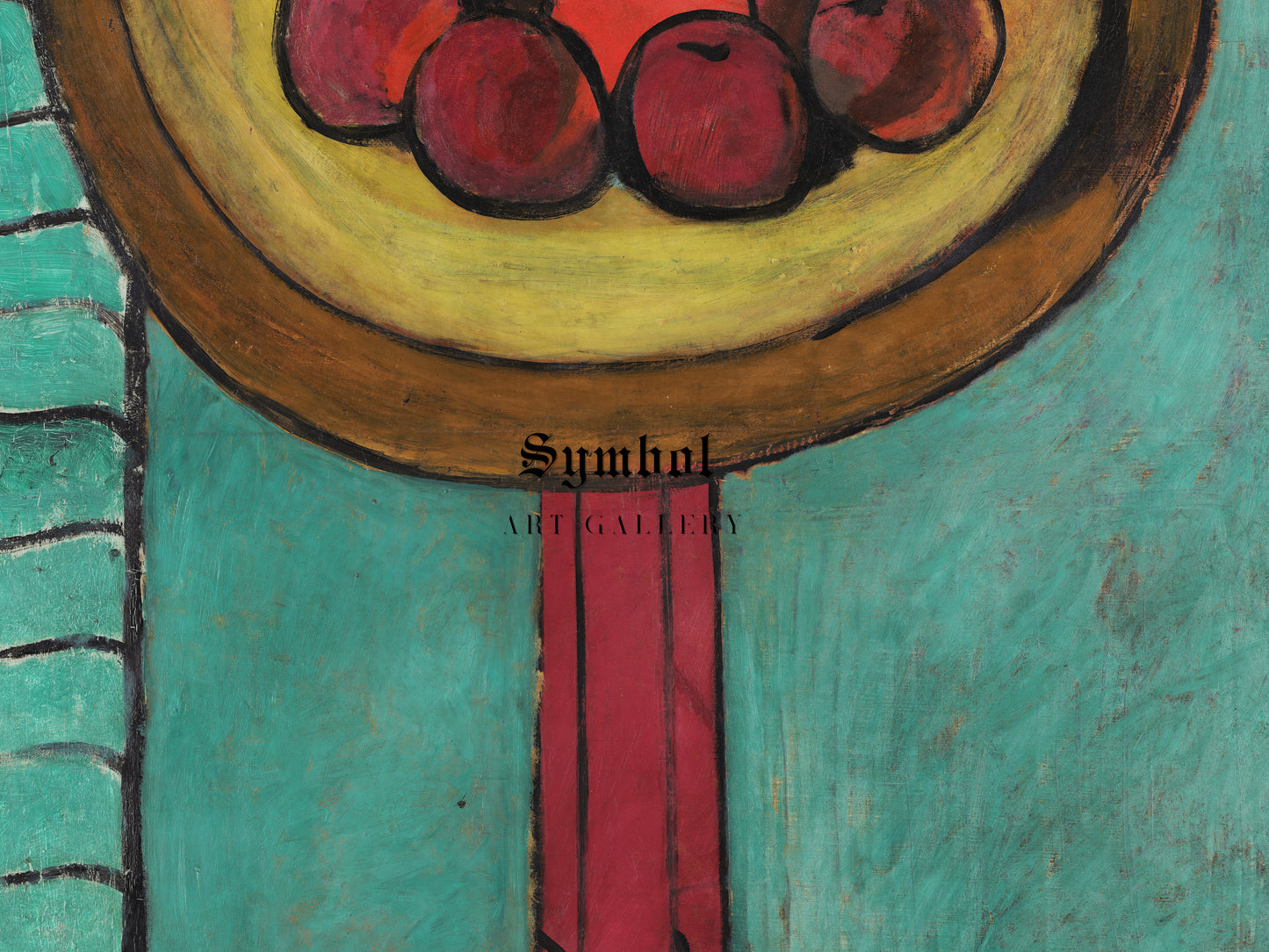 Bowl of Apples on a Table by Henri Matisse 1916, Wall Art Print, Fine Art Reproduction, Museum Quality Decor, Poster