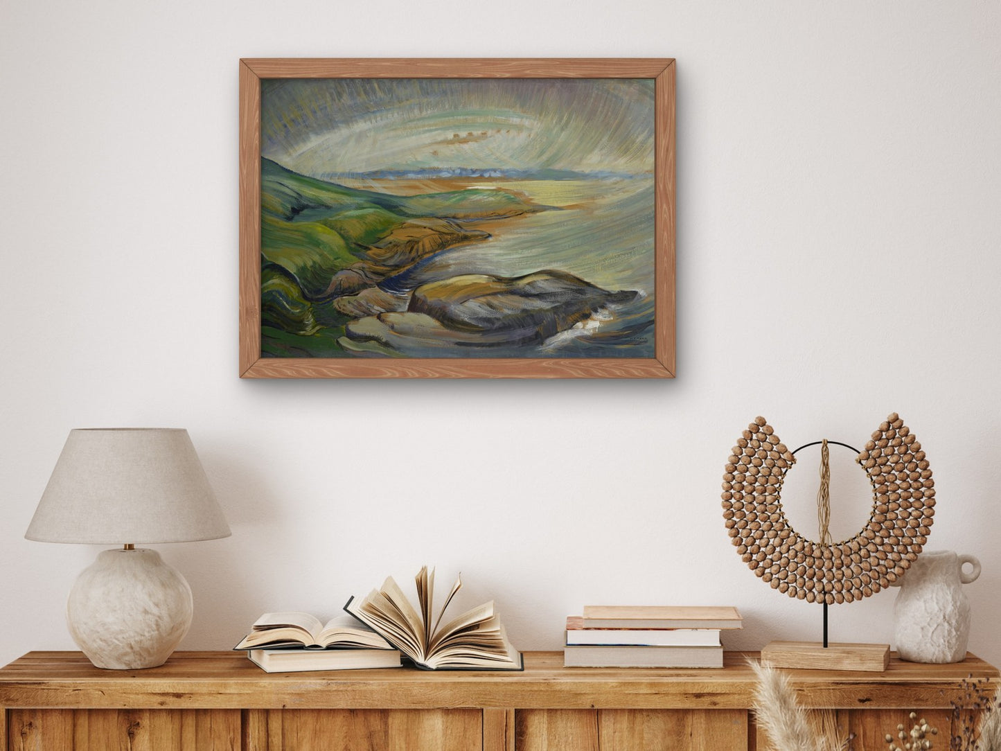 Strait of Juan de Fuca by Emily Carr 1936, Wall Art Print, Fine Art Reproduction, Museum Quality Decor, Poster