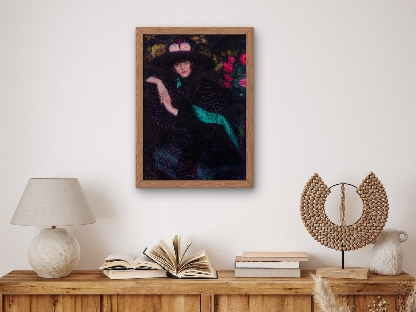 L'attesa by Enrico Lionne 1919, Wall Art Print, Fine Art Reproduction, Museum Quality Decor, Poster