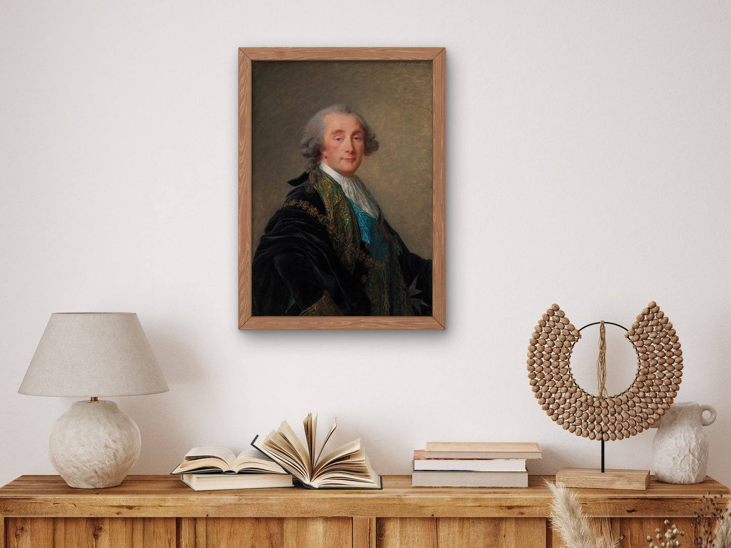 Portrait of Alexandre Charles Emmanuel de Crussol Florensac by Élisabeth Vigée Le Brun 1787, Wall Art Print, Fine Art Reproduction