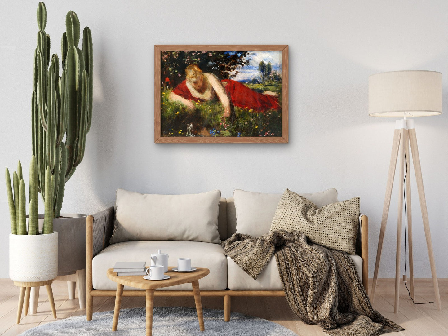 Spring by Pál Szinyei Merse 1879, Wall Art Print, Fine Art Reproduction, Museum Quality Decor, Poster