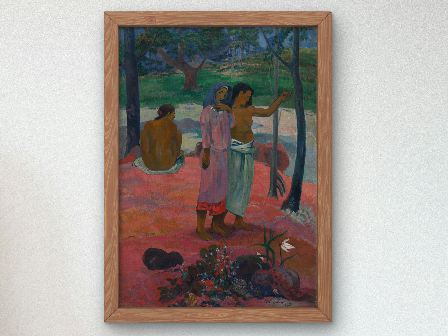 The Call by Paul Gauguin 1902, Wall Art Print, Fine Art Reproduction, Museum Quality Decor, Poster