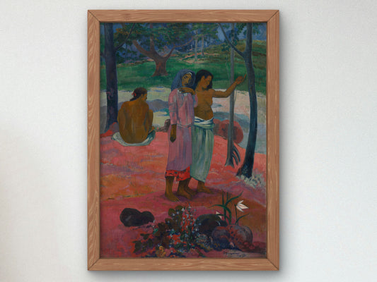 The Call by Paul Gauguin 1902, Wall Art Print, Fine Art Reproduction, Museum Quality Decor, Poster
