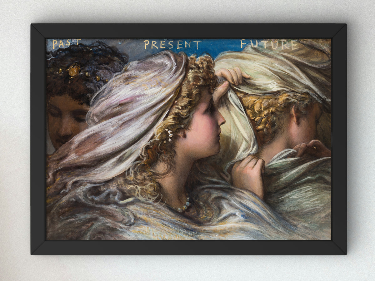 The Fates by Egron Lundgren, Wall Art Print, Fine Art Reproduction, Museum Quality Decor, Poster