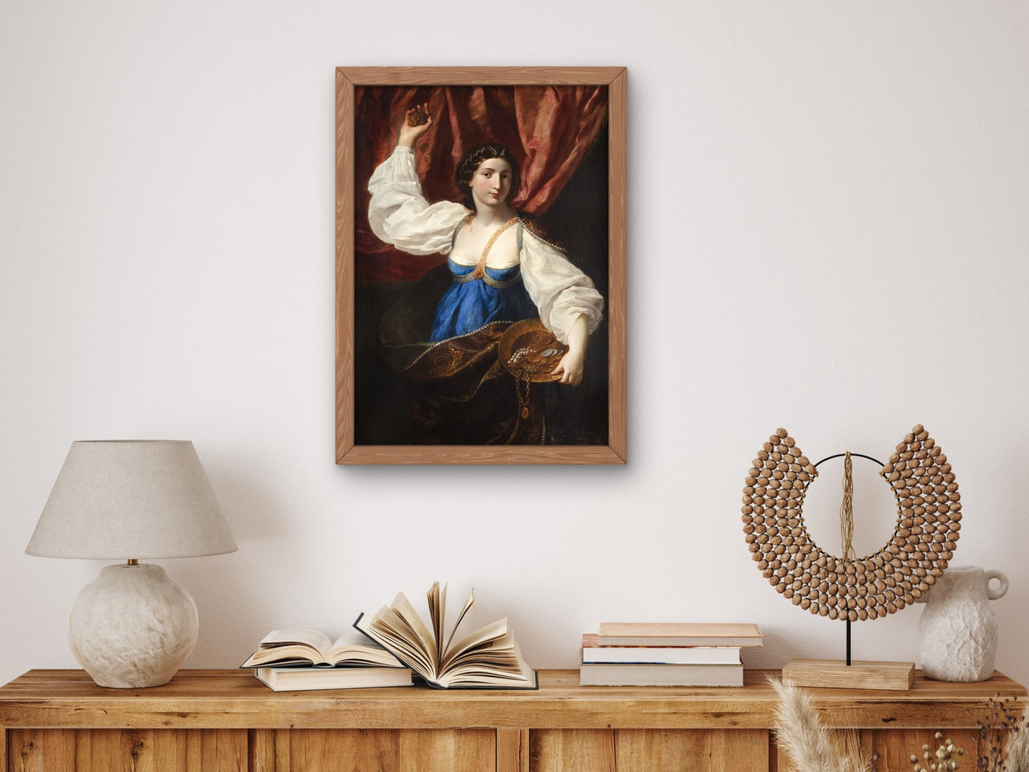 La Liberalité by Elisabetta Sirani 1657, Wall Art Print, Fine Art Reproduction, Museum Quality Decor, Poster