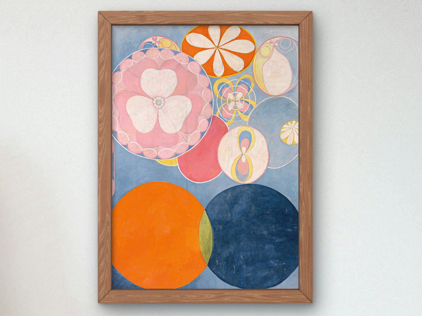 The Ten Largest No. 2 Childhood by Hilma af Klint 1907, Wall Art Print, Fine Art Reproduction, Museum Quality Decor, Poster