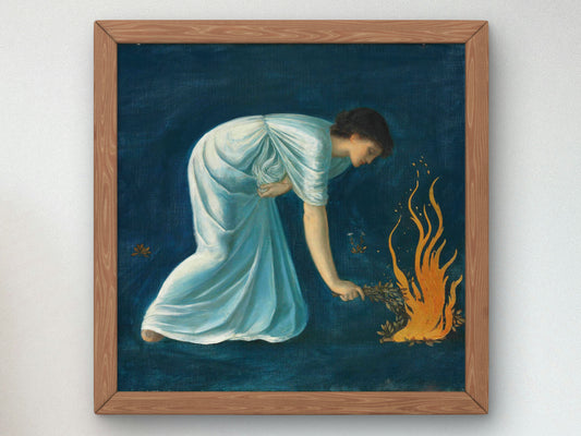 Hero by Edward Coley Burne Jones 1873, Wall Art Print, Fine Art Reproduction, Museum Quality Decor, Poster
