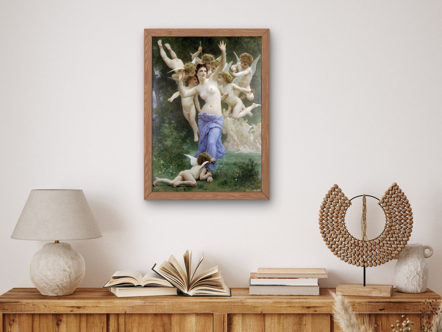 The Invasion by William Bouguereau 1892, Wall Art Print, Fine Art Reproduction, Museum Quality Decor, Poster