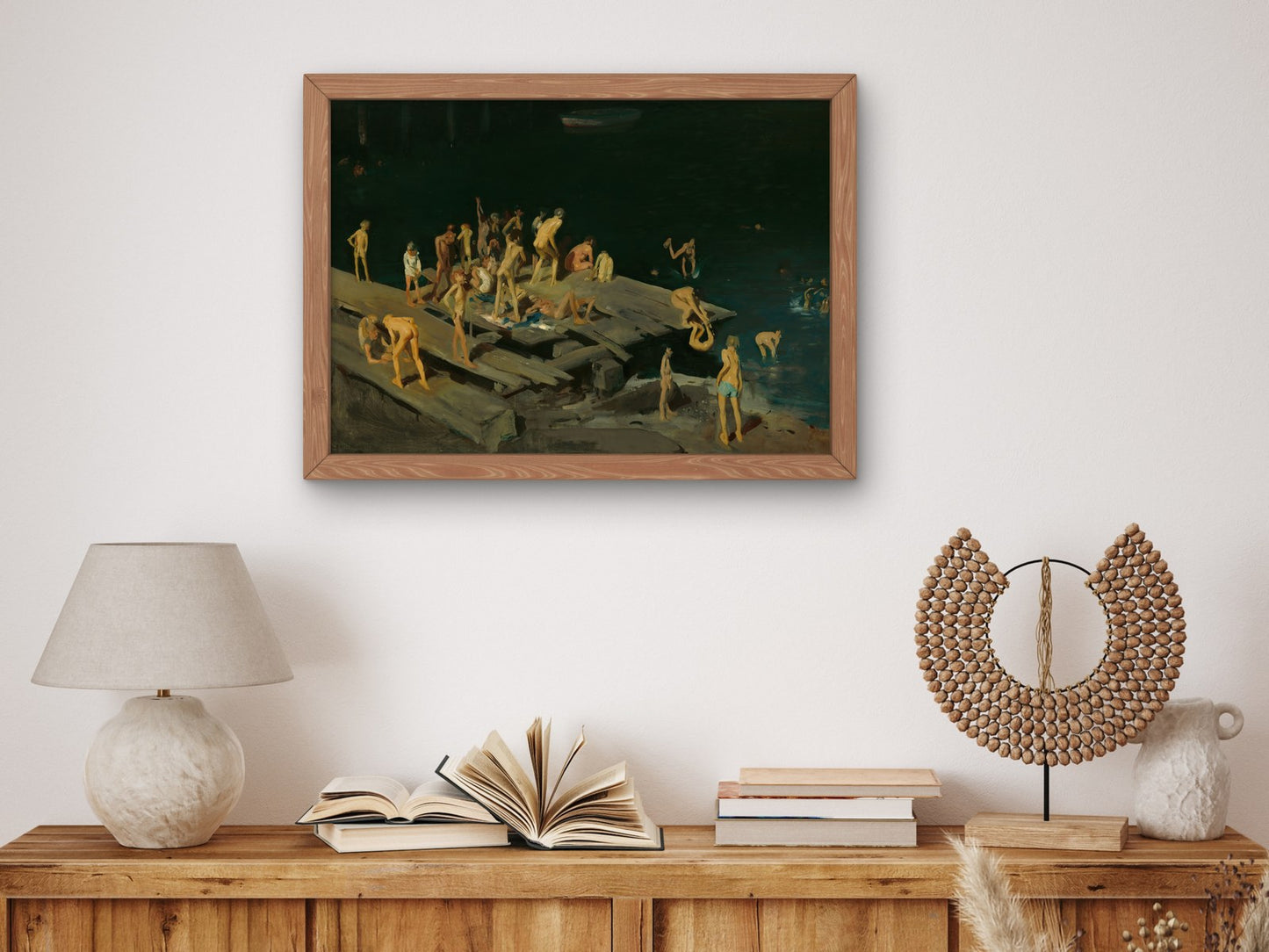 Forty two Kids by George Bellows 1907, Wall Art Print, Fine Art Reproduction, Museum Quality Decor, Poster
