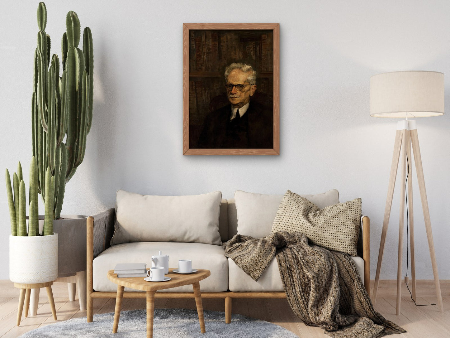 Portrait of Manoel Cícero Peregrino da Silva by Eliseu Visconti 1943, Wall Art Print, Fine Art Reproduction, Museum Quality Decor, Poster