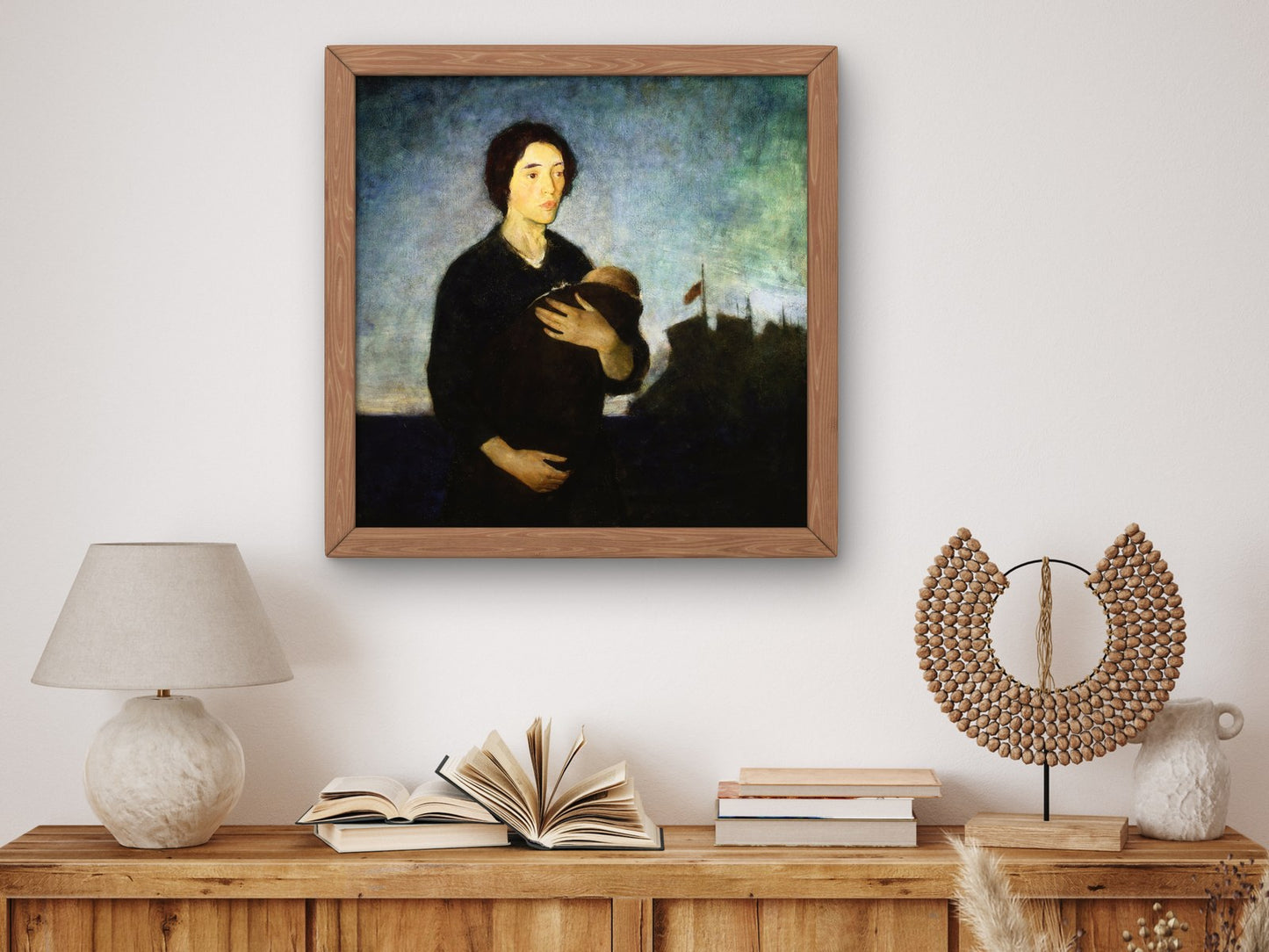 The Widow by Charles Webster Hawthorne 1912, Wall Art Print, Fine Art Reproduction, Museum Quality Decor, Poster