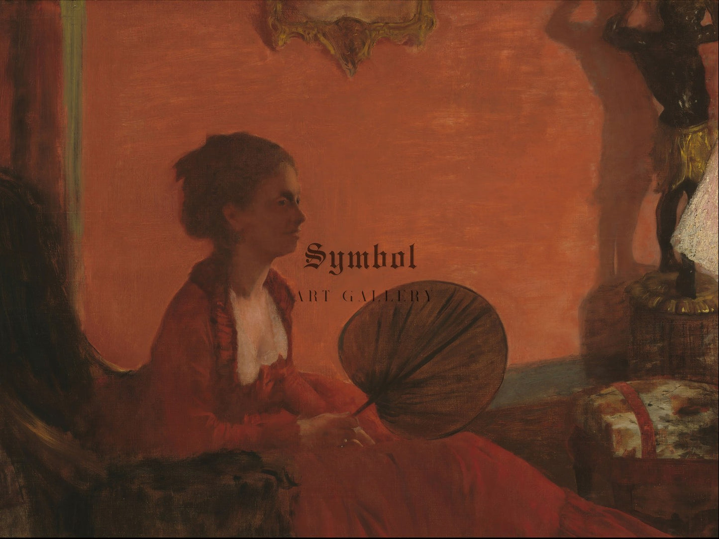 Madame Camus by Edgar Degas 1869, Wall Art Print, Fine Art Reproduction, Museum Quality Decor, Poster