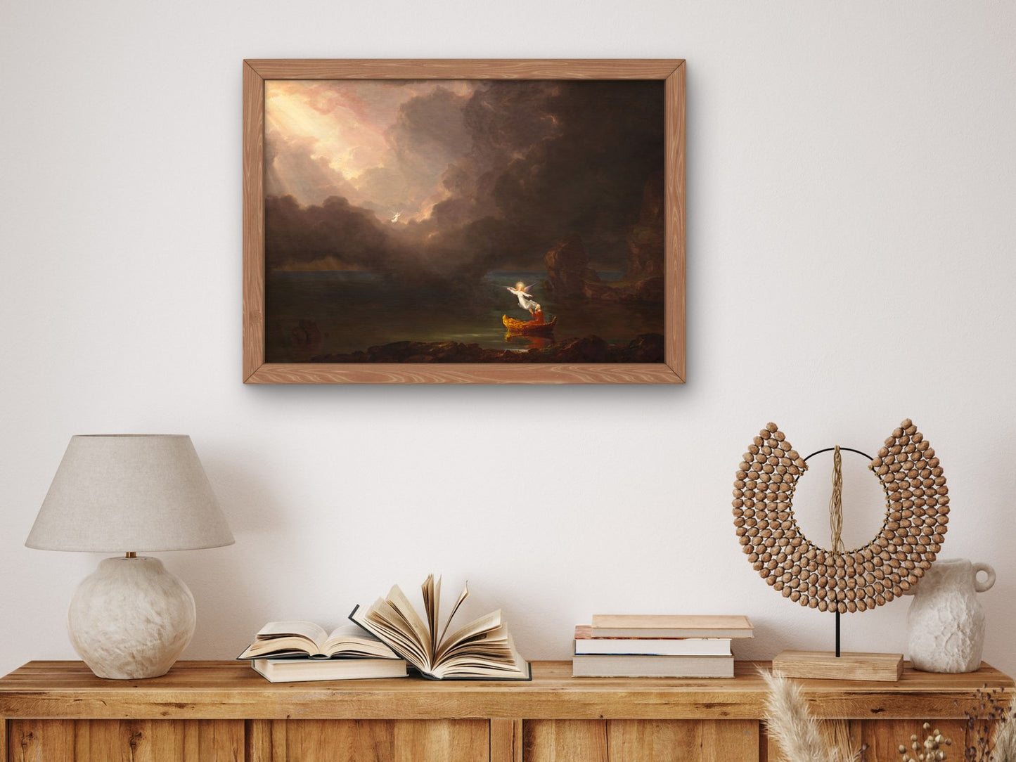 The Voyage of Life Old Age by Thomas Cole 1842, Wall Art Print, Fine Art Reproduction, Museum Quality Decor, Poster