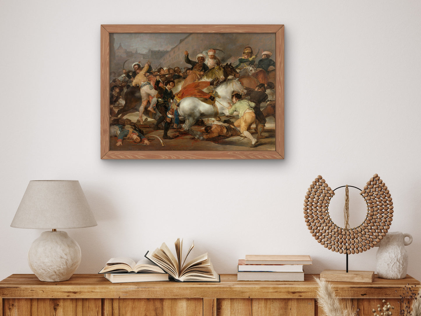 The Charge of the Mamelukes by Francisco de Goya 1814, Wall Art Print, Fine Art Reproduction, Museum Quality Decor, Poster