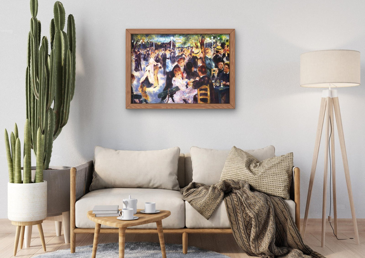 Dance at Le Moulin de la Galette by Pierre-Auguste Renoir, 1876, Impressionism, fine art print
