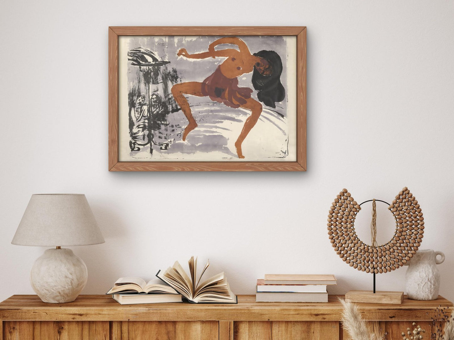 Dancer by Emil Nolde, 1913, Expressionism and Fauvism, fine art print