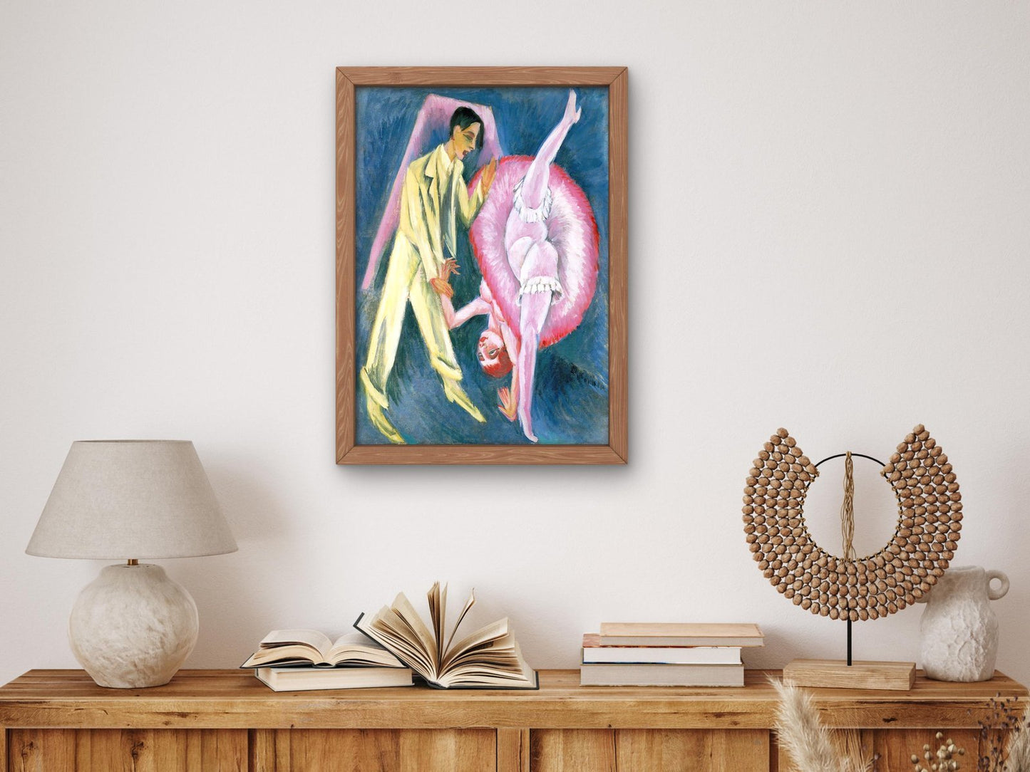 Dancing Couple by Ernst Ludwig Kirchner, 1914, Expressionism and Fauvism, fine art print