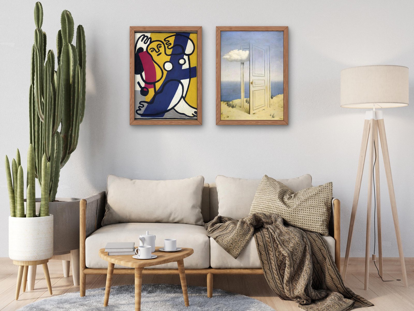 Danseuse en jaune et bleu by Fernand Léger, 1943, Cubism and Abstract Art, fine art print