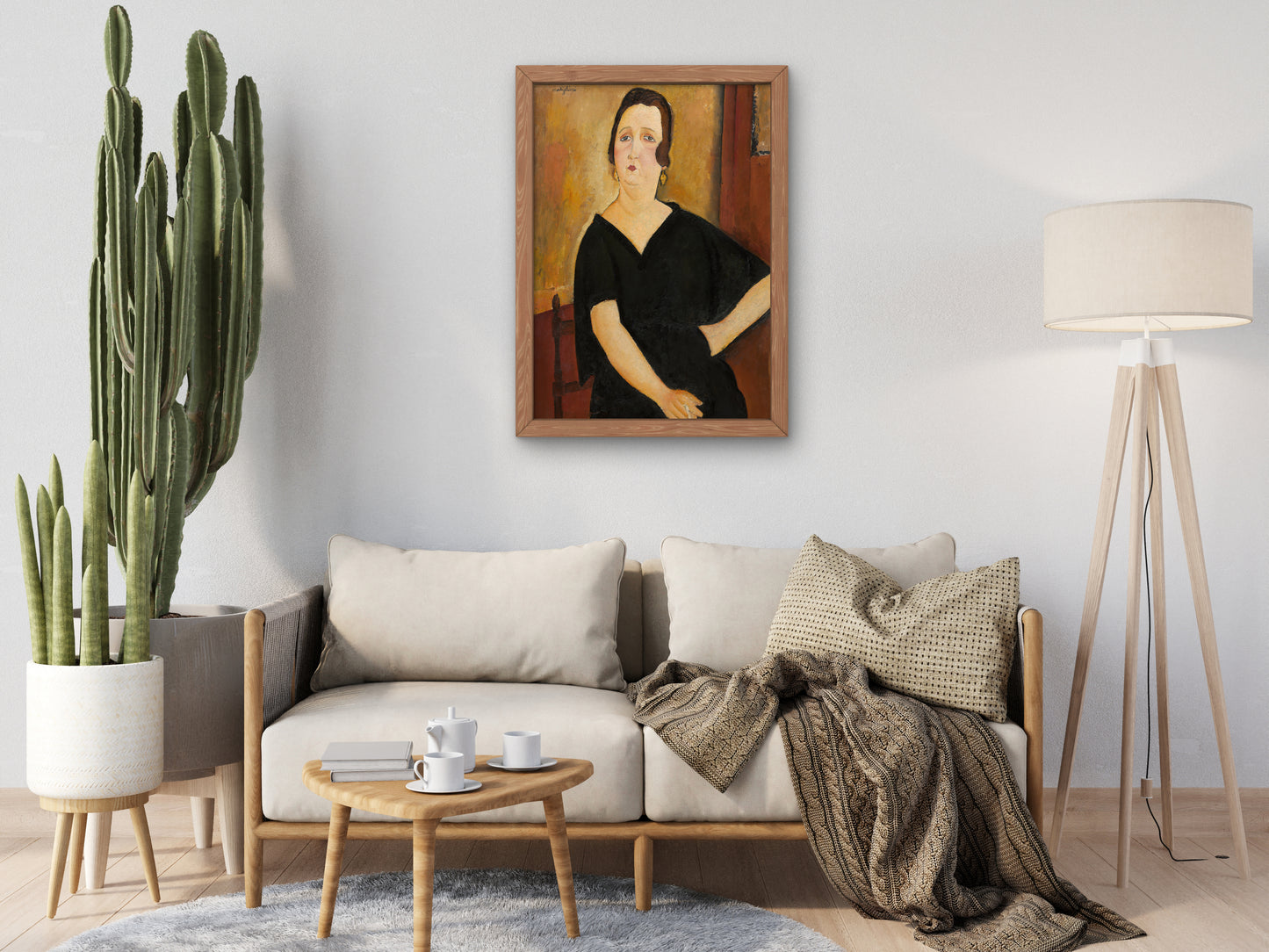 Madame Amédée by Amedeo Modigliani 1918, Wall Art Print, Fine Art Reproduction, Museum Quality Decor, Poster