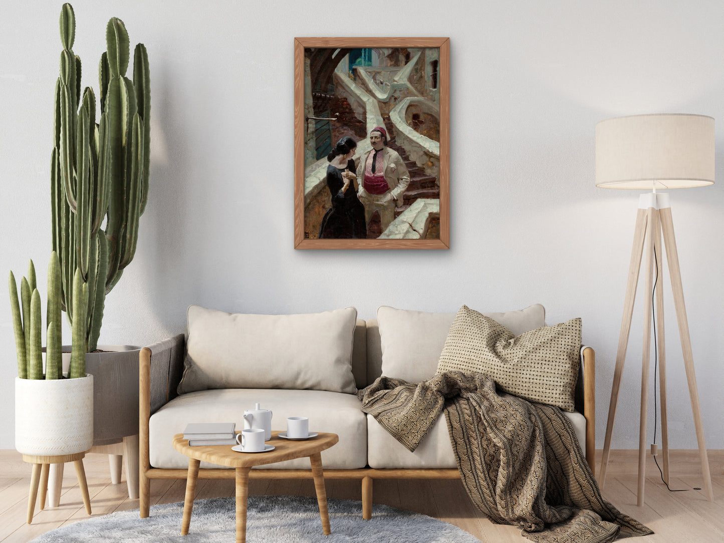 City of Temptation by Dean Cornwell 1924, Wall Art Print, Fine Art Reproduction, Museum Quality Decor, Poster