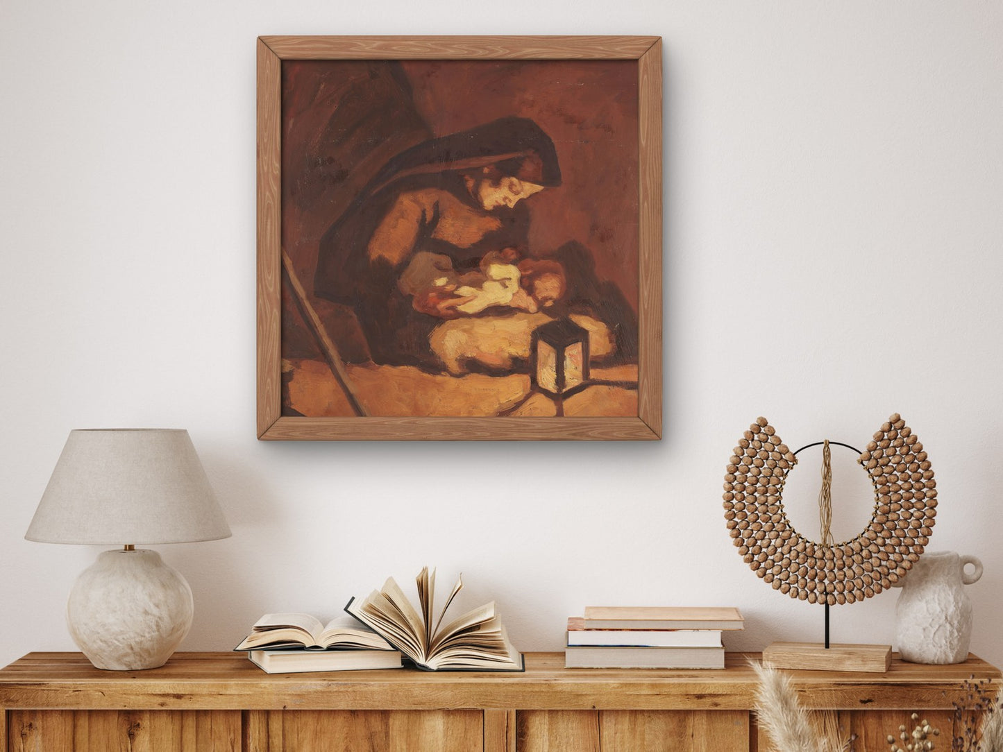 Maternity by Albin Egger Lienz 1920, Wall Art Print, Fine Art Reproduction, Museum Quality Decor, Poster