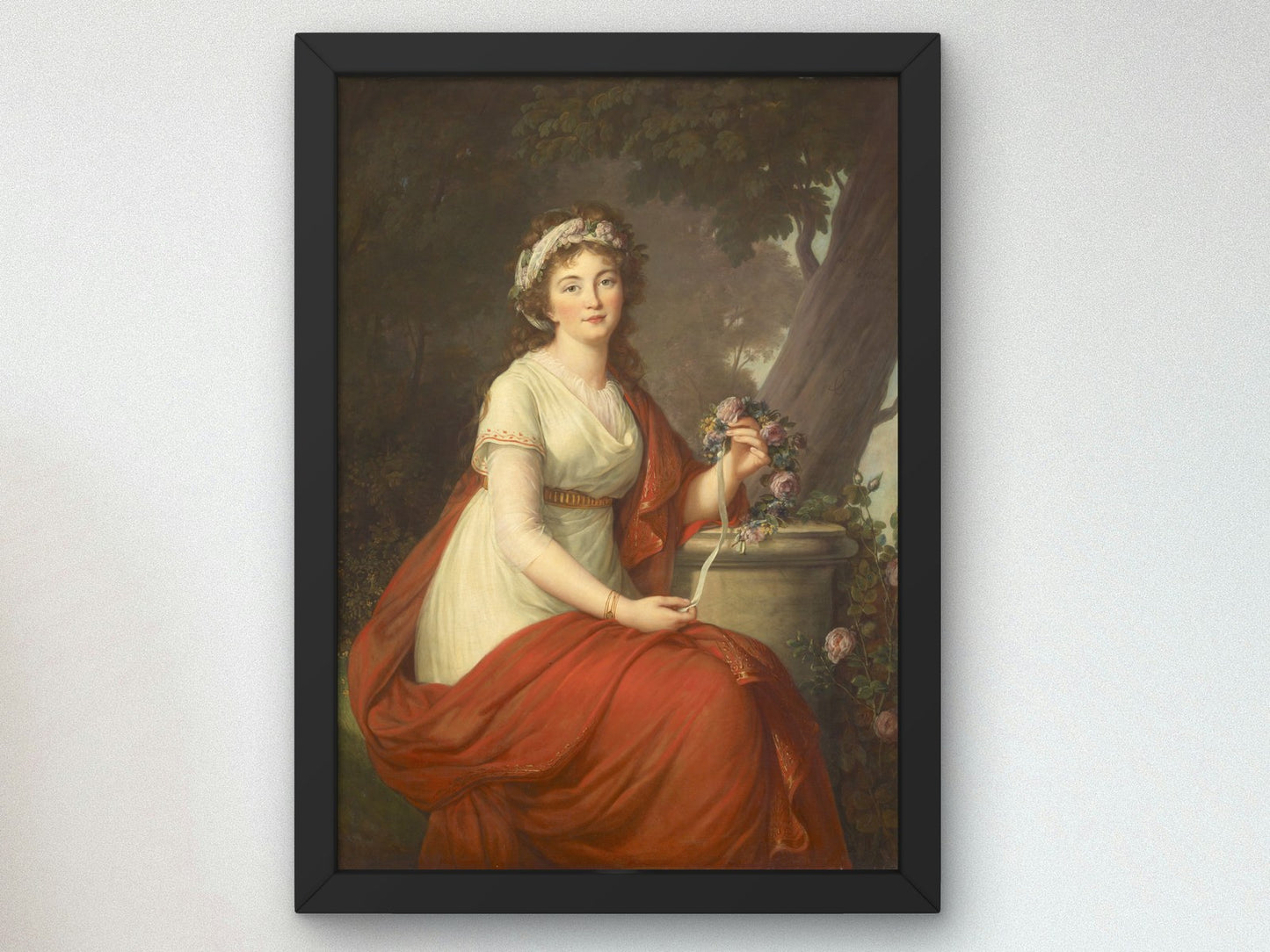 Princess Youssoupoff by Élisabeth Vigée Le Brun 1797, Wall Art Print, Fine Art Reproduction, Museum Quality Decor, Poster