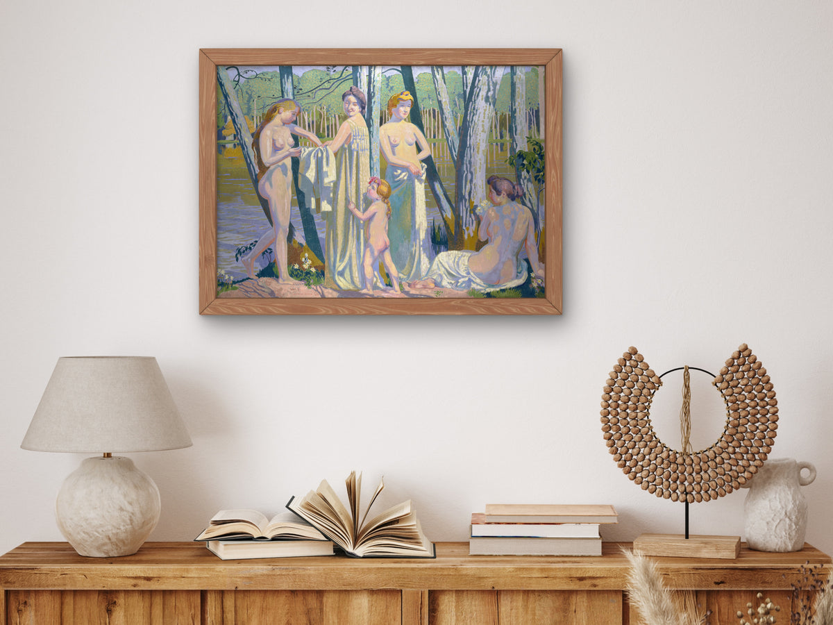 The Bathers by Maurice Denis 1907, Wall Art Print, Fine Art Reproduction, Museum Quality Decor, Poster