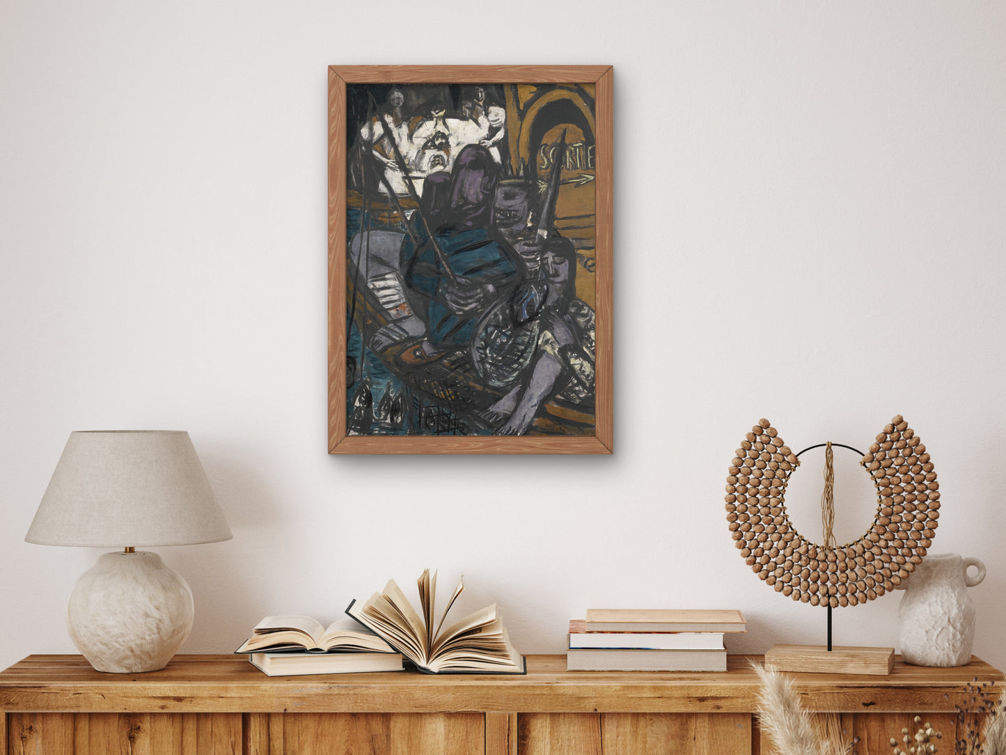 Children of the Twilight, Orcus by Max Beckmann 1939, Wall Art Print, Fine Art Reproduction, Museum Quality Decor, Poster