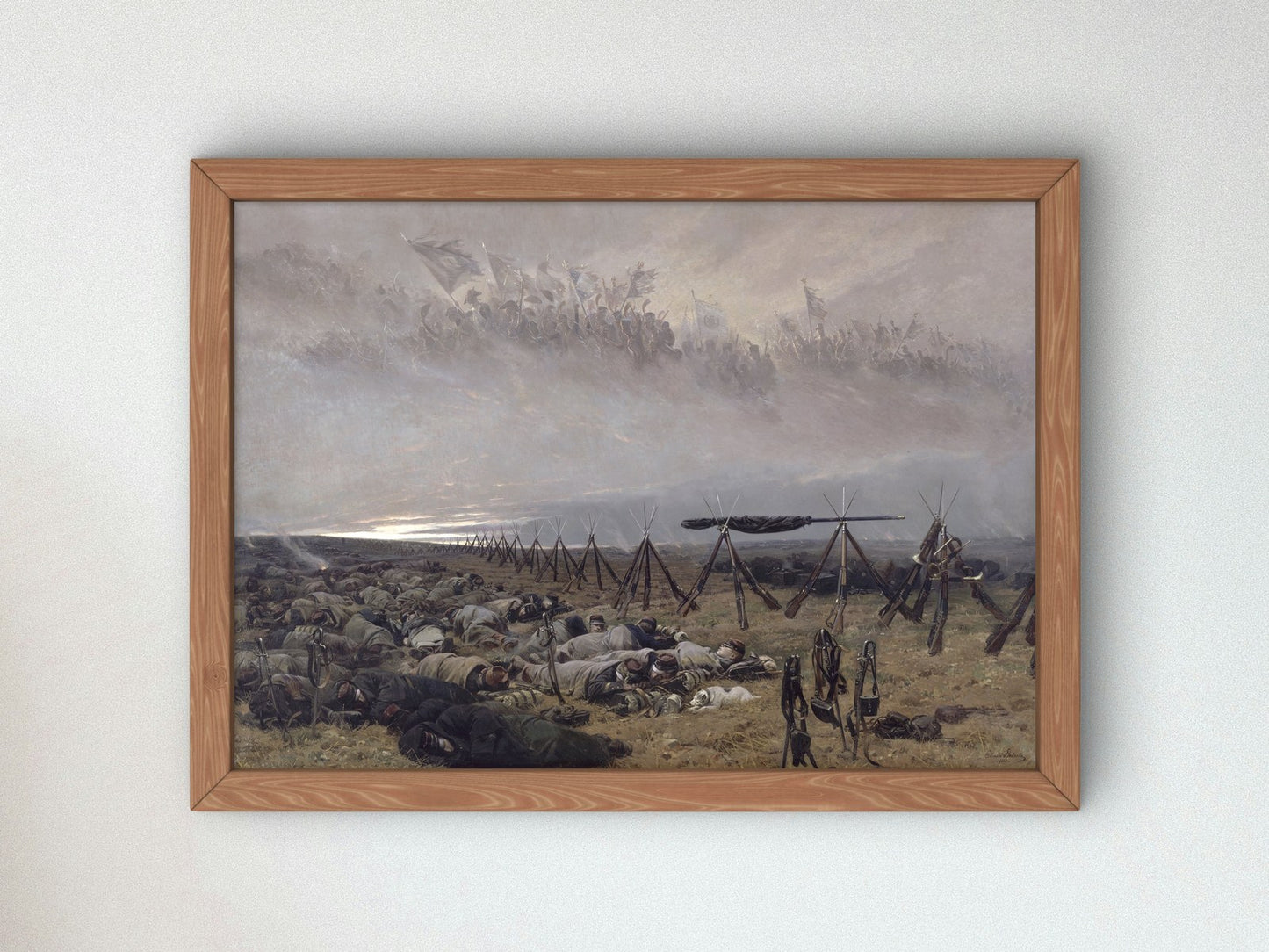 The Dream by Édouard Detaille 1888, Wall Art Print, Fine Art Reproduction, Museum Quality Decor, Poster