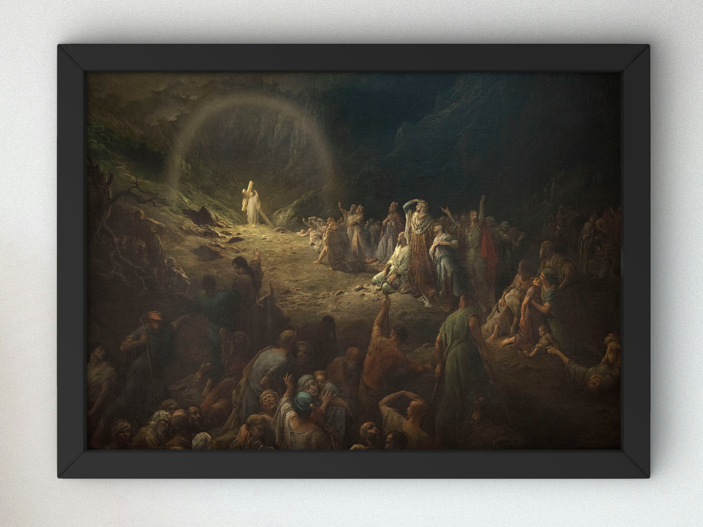 The Valley of Tears by Gustave Doré 1883, Wall Art Print, Fine Art Reproduction, Museum Quality Decor, Poster