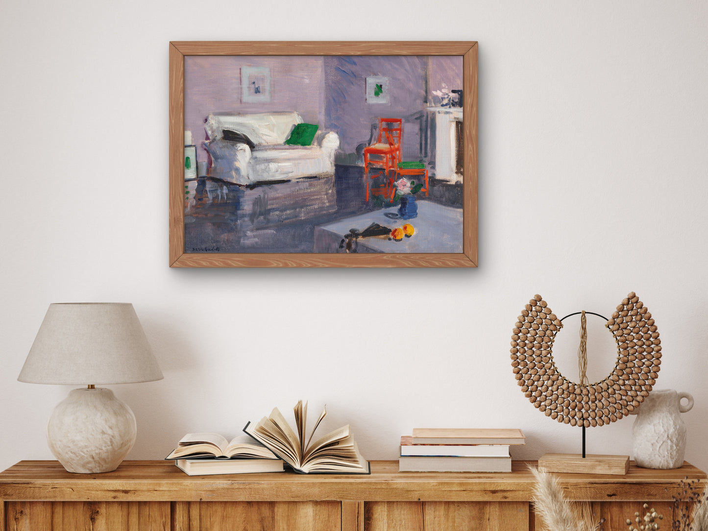 The White Sofa by Francis Cadell 1920, Wall Art Print, Fine Art Reproduction, Museum Quality Decor, Poster