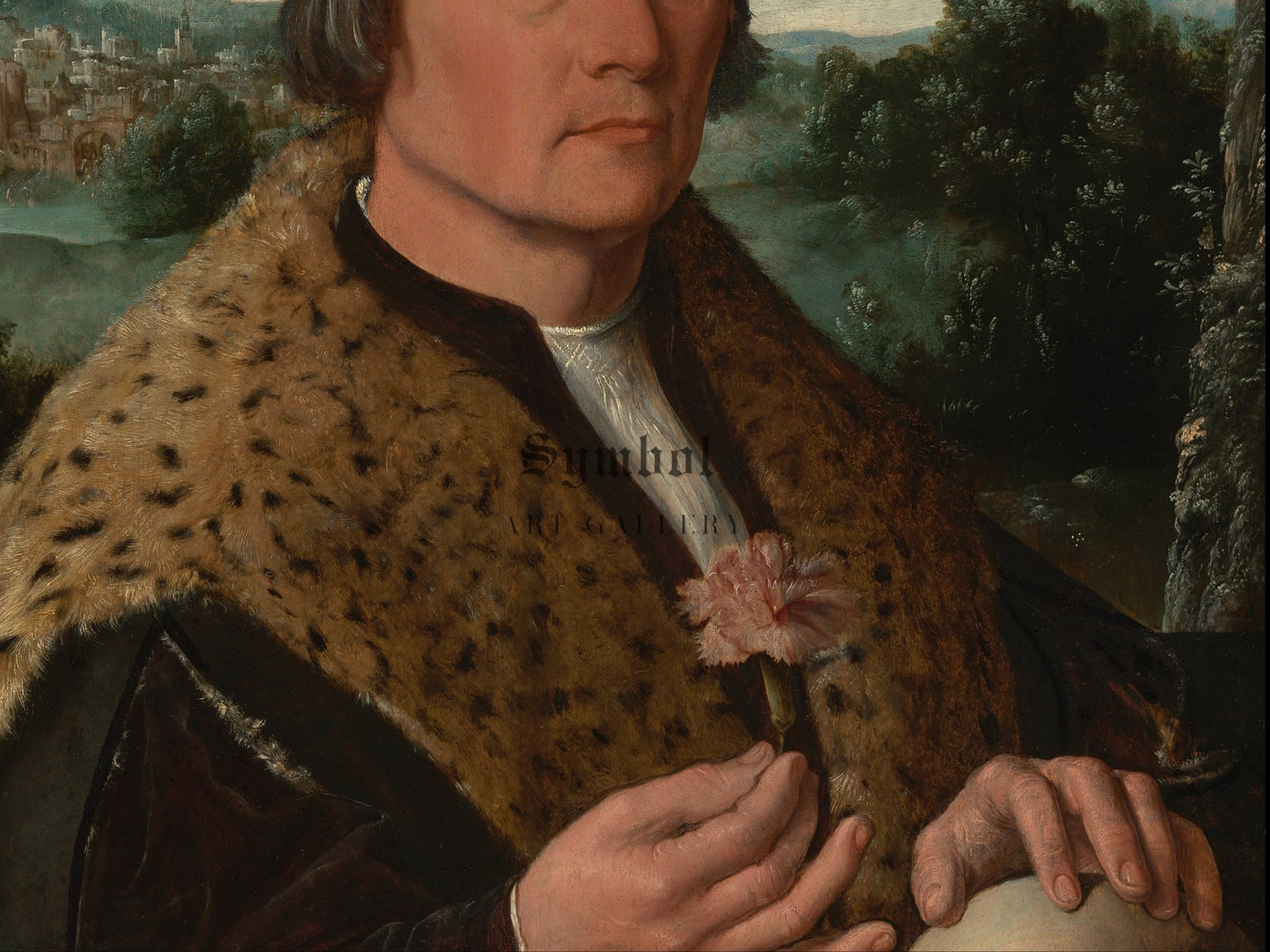 Pompeius Occo by Dirck Jacobsz 1531, Wall Art Print, Fine Art Reproduction, Museum Quality Decor, Poster