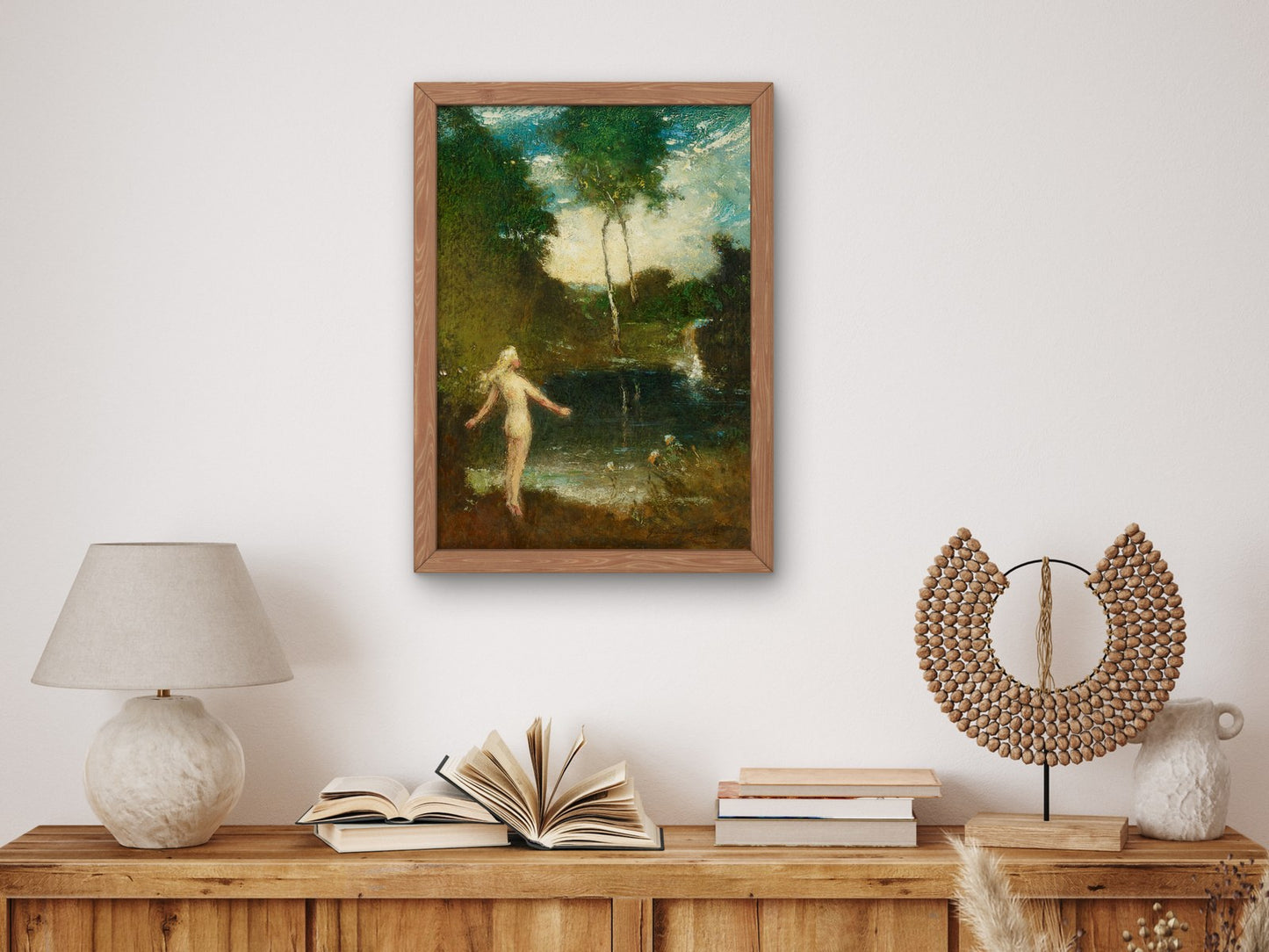 The Diver by Elliott Daingerfield, Wall Art Print, Fine Art Reproduction, Museum Quality Decor, Poster